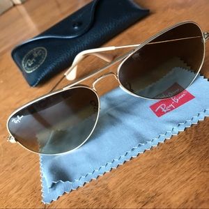 Ray-Ban Aviator Gradient Sunglasses